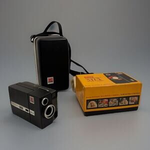 VINTAGE RETRO PHOTOGRAGHY 1960s KODAK Instamatic M-14 Movie CamerA UNTESTED